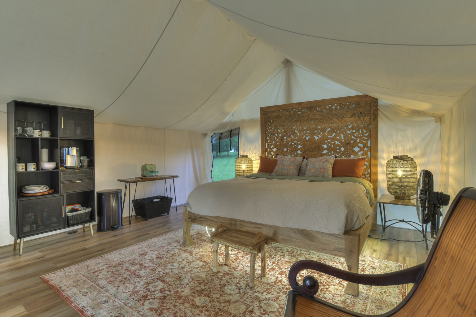 glamping hill country texas