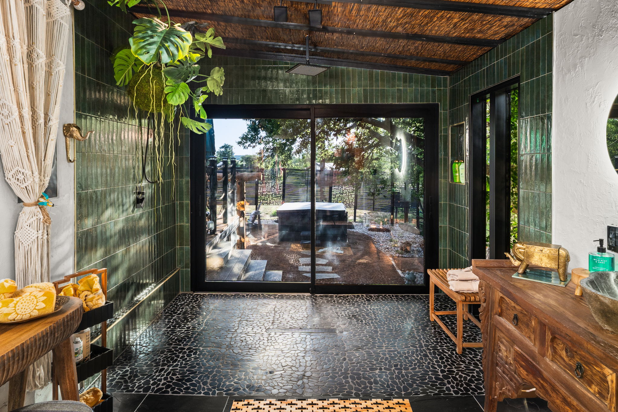 glass doors