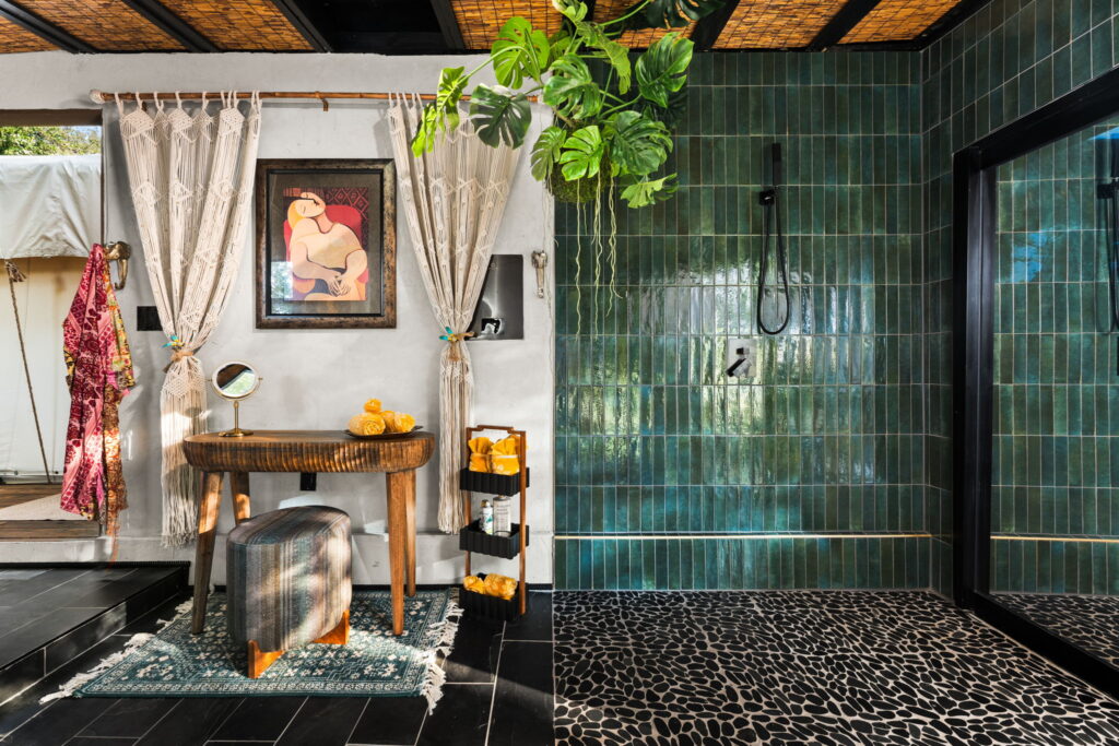 shower area