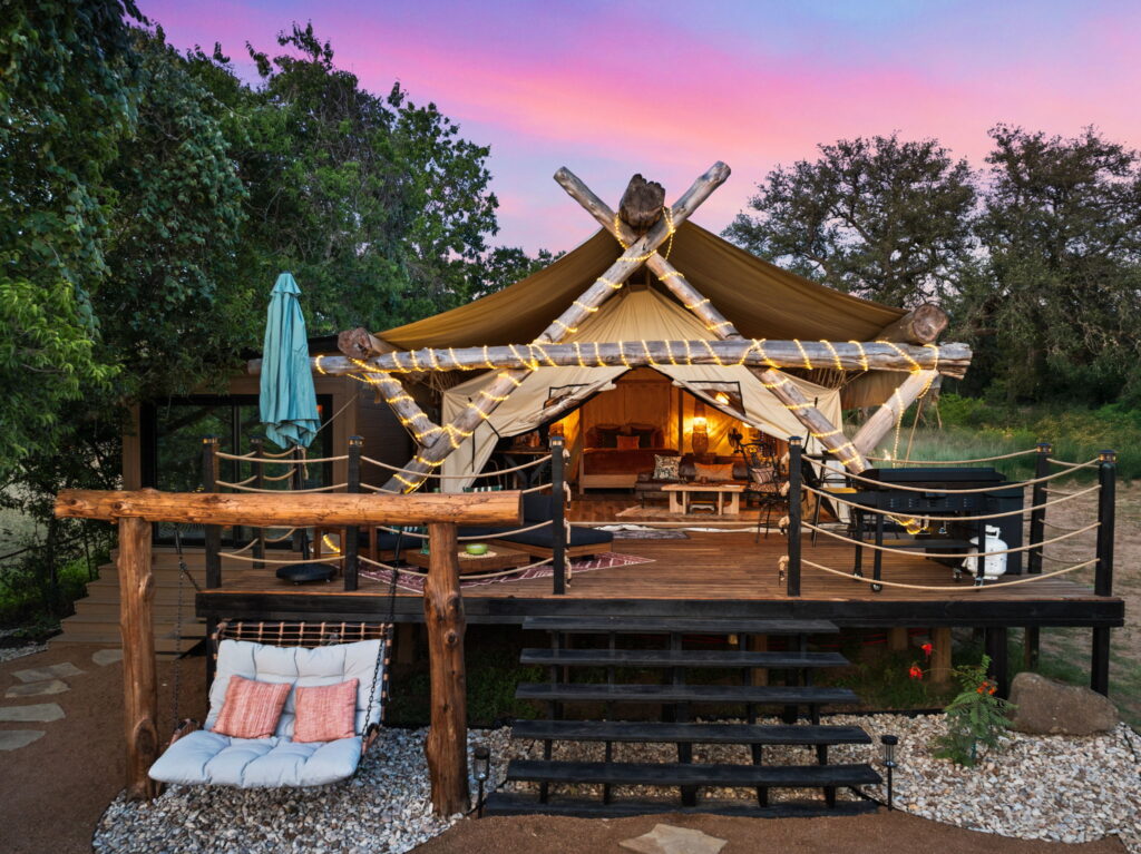 tent facade