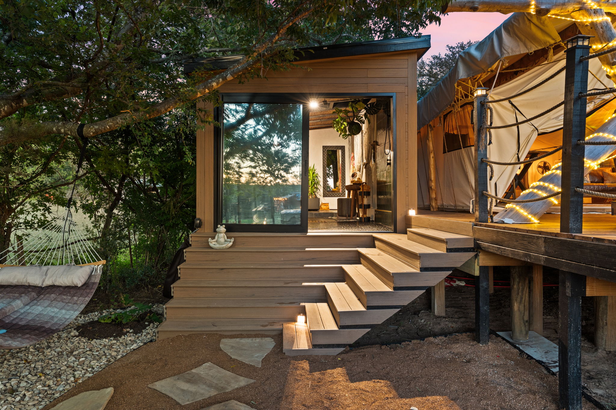 tent stairs